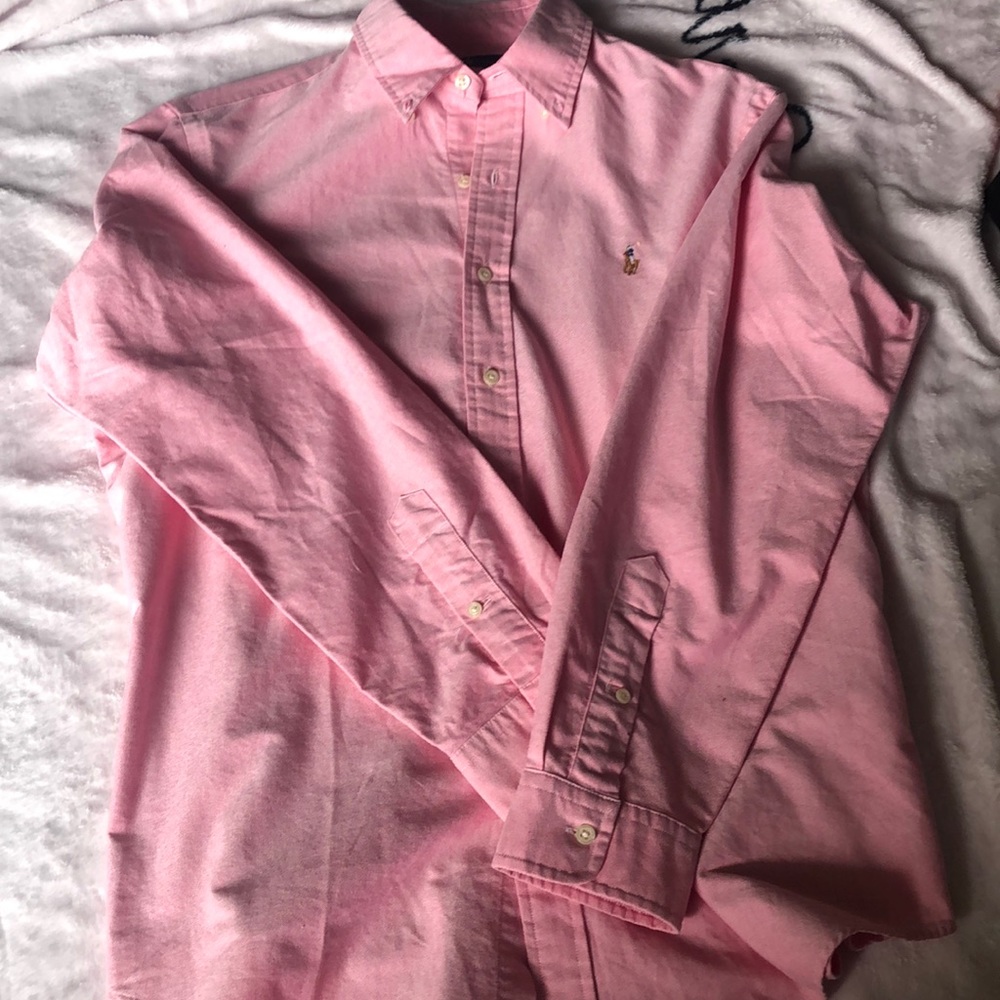 Pink Button Down Shirt
